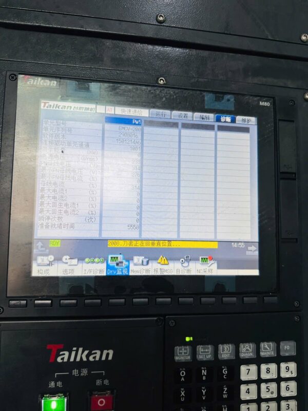 Taikan 1165M with Mitsubishi M80A CNC 2024year - Image 7