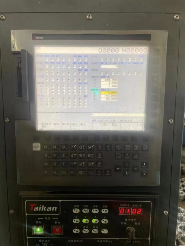 Taikan 1265S CNC Milling Center 2021year - 图片 8