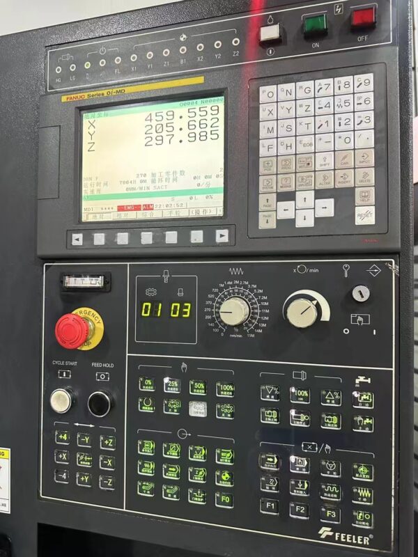 Taiwan Feeler VMP40A Vertical Machining Center - Image 4